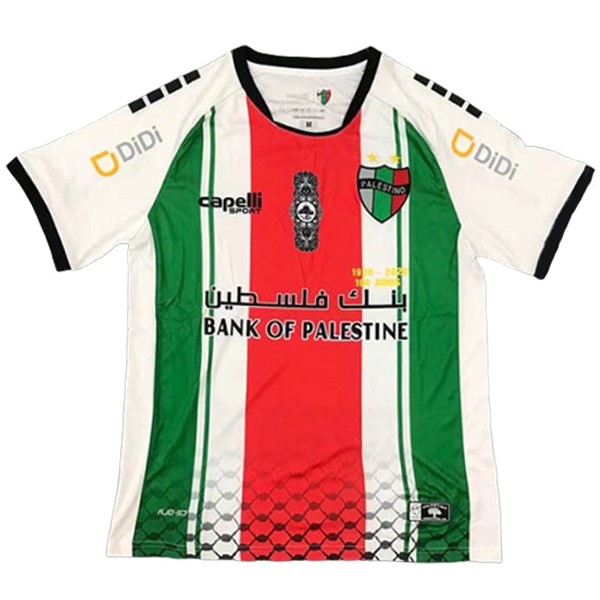 Tailandia Camiseta CD Palestino 2ª 2020-2021 Blanco